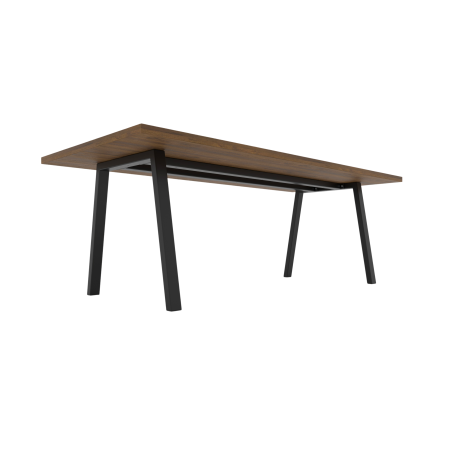 Trapezoidal Metal Table...