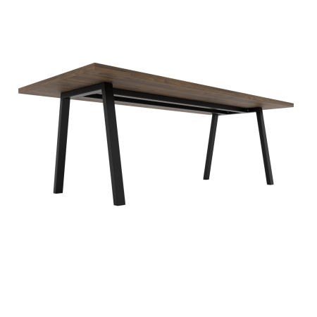 Trapezoidal Metal Table...