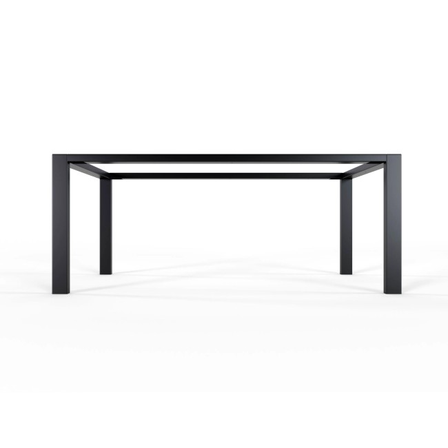 Pieds de Table Linéaires en U Inversé  avec 2 barre | UA2BP8040 | Taormina Design