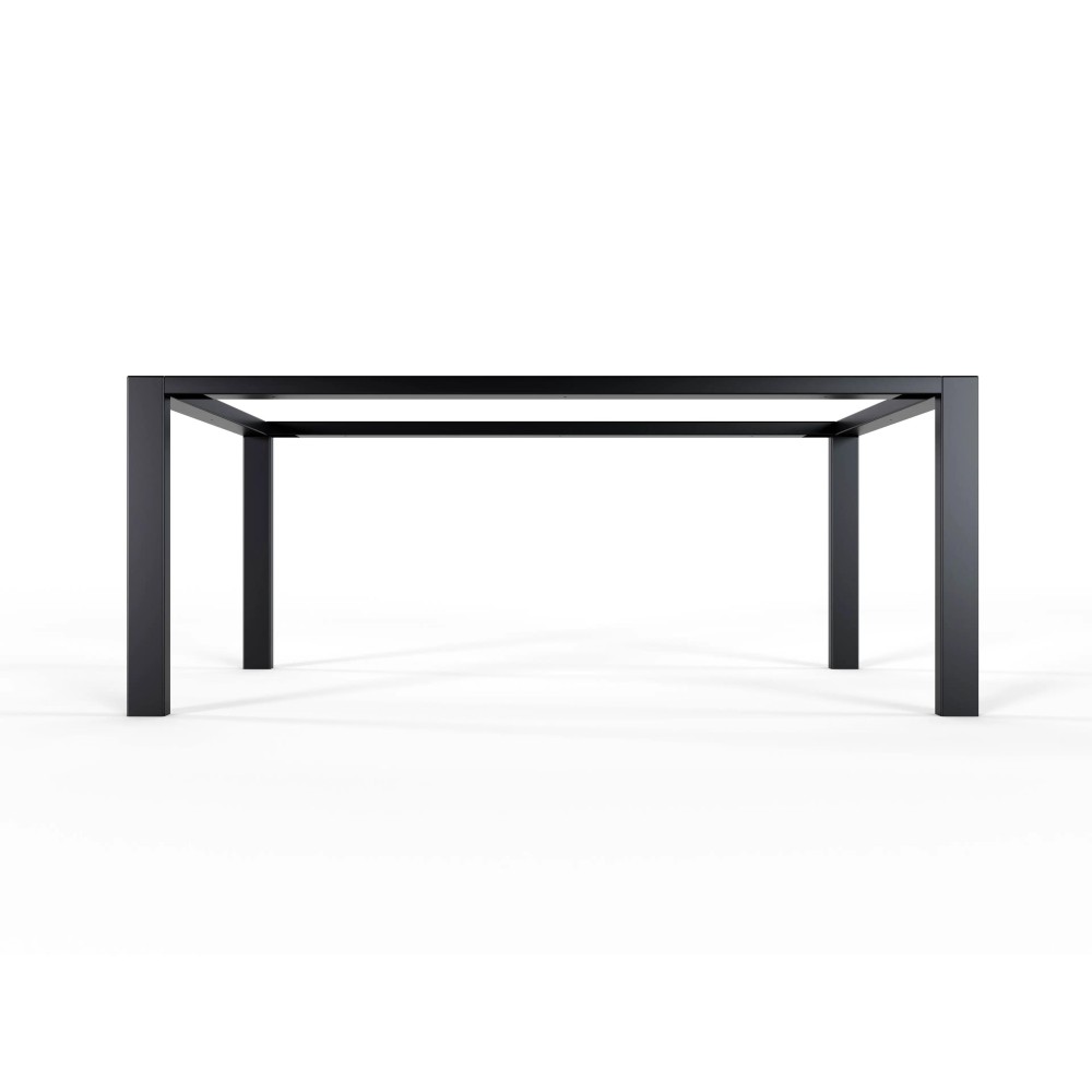 Metal table legs with double bar U shaped - UA2BP8040 | Taormina Design