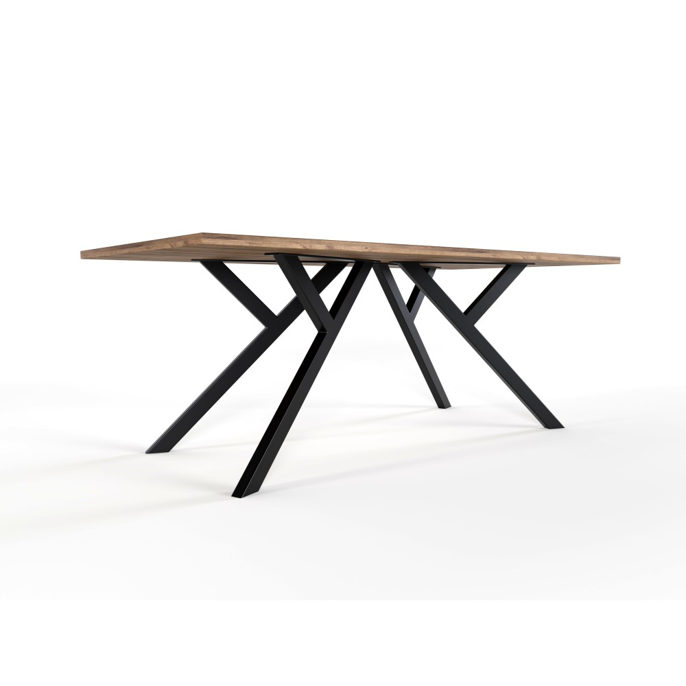 4x Pieds de table en Y en acier – Design industriel moderne  YL6040  | Taormina Design