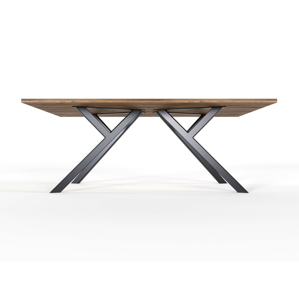 4x Pieds de table en Y en acier – Design industriel moderne  YL6040  | Taormina Design