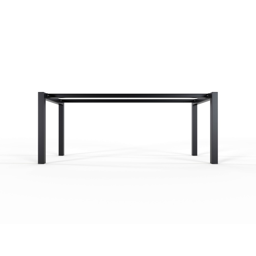 2x Pieds de table avec 2 barre centrale - UA2B6060 | Taormina Design