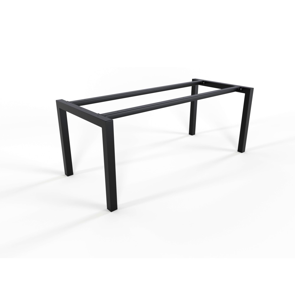 Metal table legs with central bar- U shaped - UA2B6060 | Taormina Design