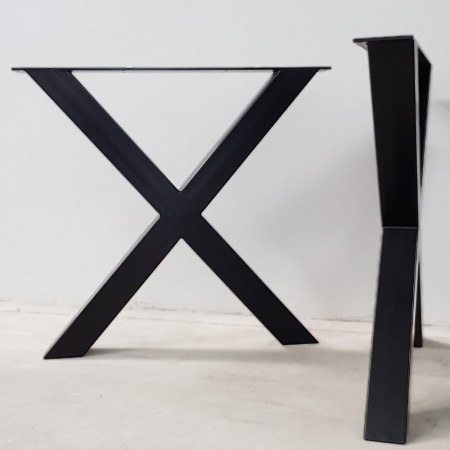 Table and Desk Legs Artisanal, X shaped, X8080 | Taormina Design