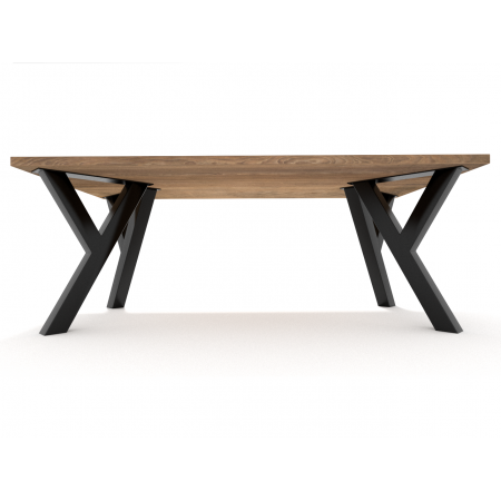 4x Pieds de table en métal - en forme de Y- Y8080 | Taormina Design