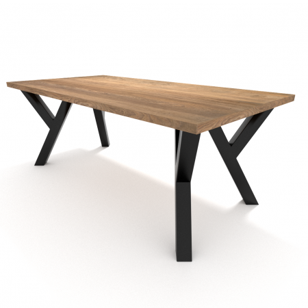 4x Pieds de table en métal - en forme de Y- Y8080 | Taormina Design