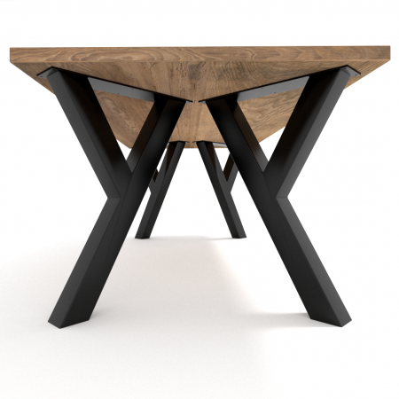 4x Pieds de table en métal - en forme de Y- Y8080 | Taormina Design