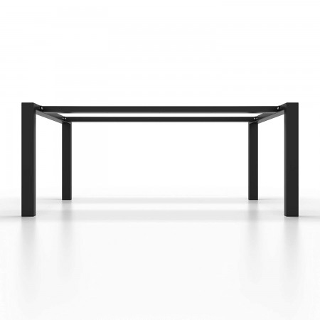 Metal table legs with double central bar- U shaped - | UA2B8040 |  Taormina Design