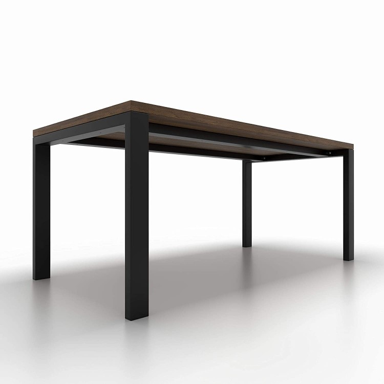 Metal table legs with double central bar- U shaped - | UA2B8040 |  Taormina Design