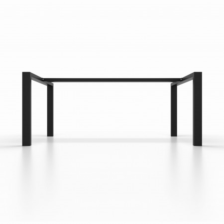 2x Pieds de table avec barre centrale - UAB8040 | Taormina Design