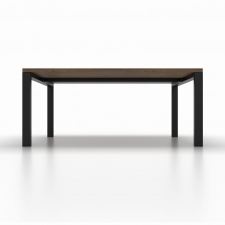 2x Pieds de table avec barre centrale - UAB8040 | Taormina Design