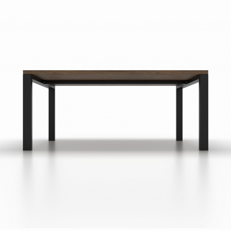 2x Pieds de table avec barre centrale - UAB8040 | Taormina Design