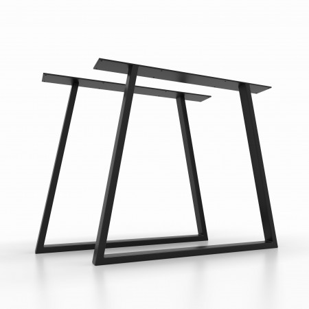 Trapezoidal Metal Table...