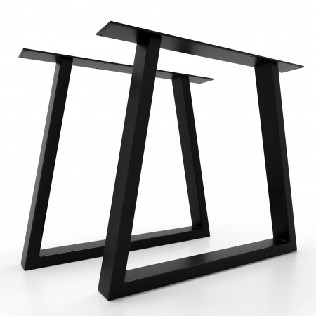 2x Metal table legs gambe per tavolo piedi tavolo stile industriale pied de  table contemporain moderne INDUSTRIEL U8020 -  Italia