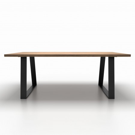 Set de Pieds de table en métal  en forme de trapèze - TR10020 | Taormina Design