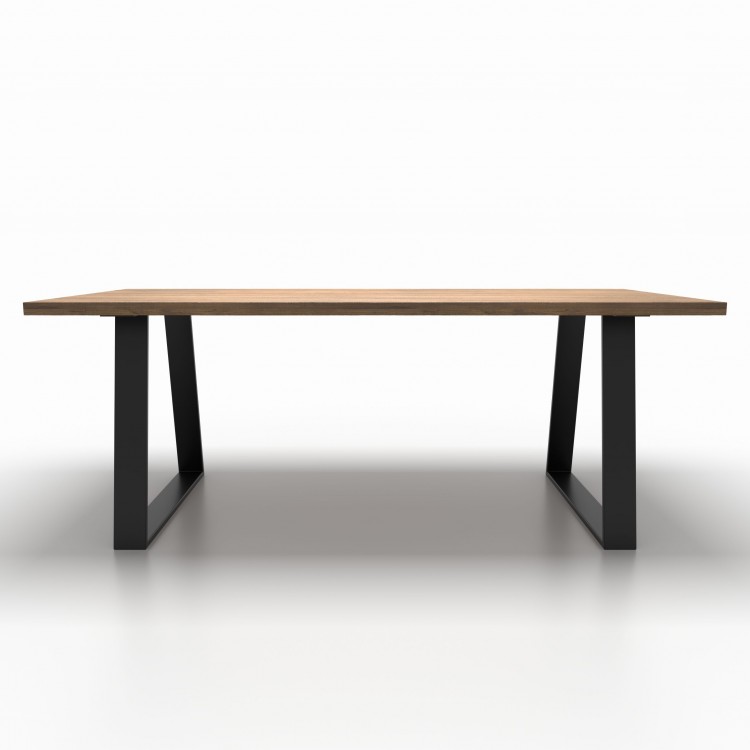 Set de Pieds de table en métal  en forme de trapèze - TR10020 | Taormina Design