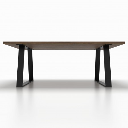 Set de Pieds de table en métal  en forme de trapèze - TR10020 | Taormina Design