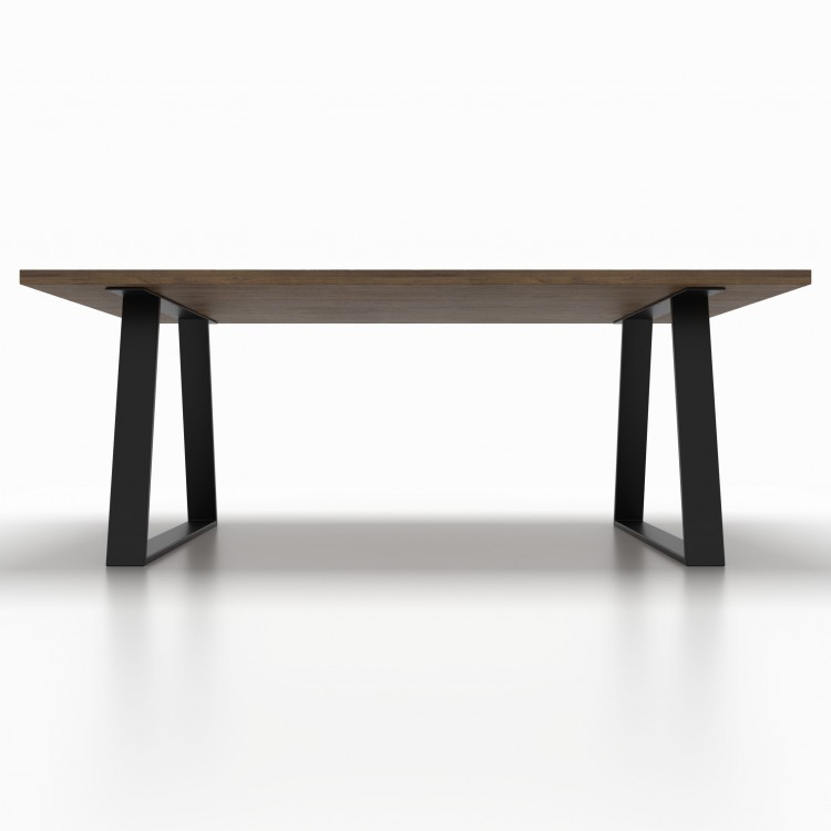 Set de Pieds de table en métal  en forme de trapèze - TR10020 | Taormina Design