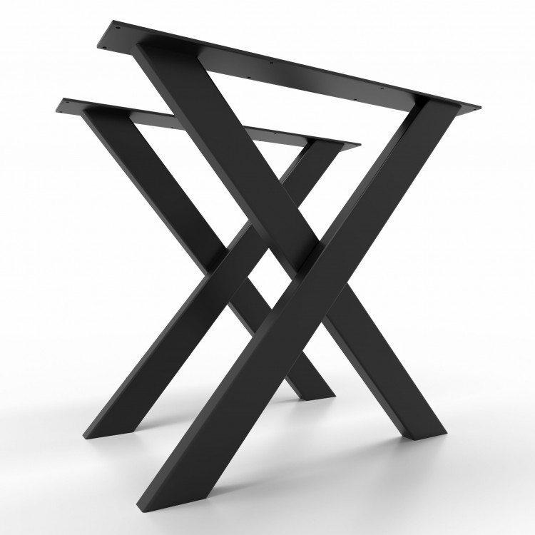 Metal table legs, X Shaped -  XS8040 | Taormina Design