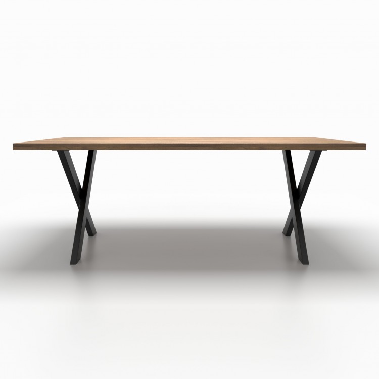 Pieds de table en métal  en forme de croix - XS8040| Taormina Design