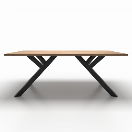 4x Pieds de table en métal - en forme de Y - YL8060  | Taormina Design