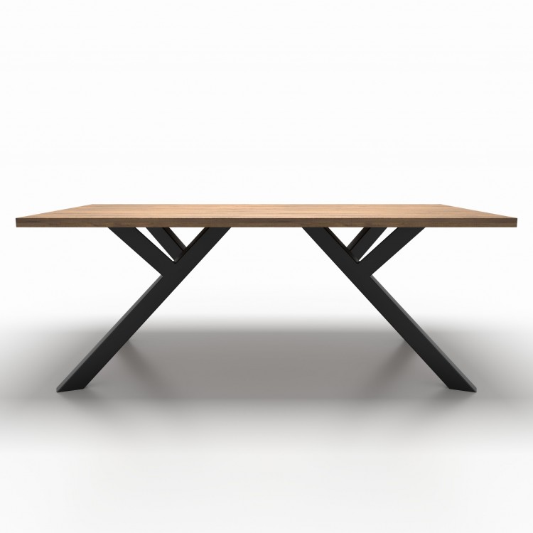 4x Pieds de table en métal - en forme de Y - YL8060  | Taormina Design