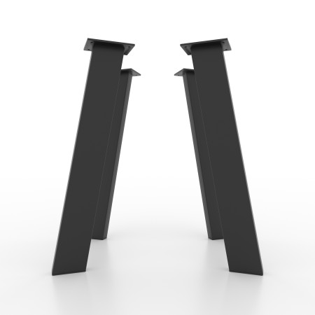 4x Metal table legs- I shaped- II10040 | Taormina Design