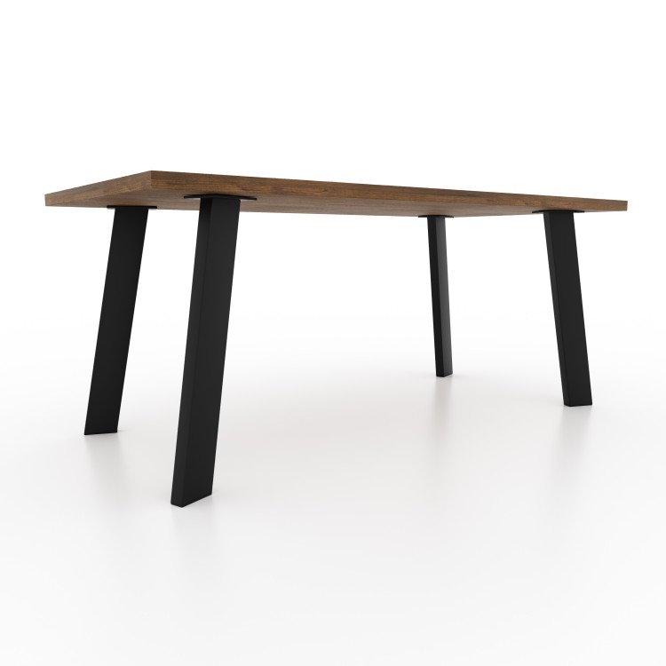 4x Pieds de table en métal - en forme de I -II10040 | Taormina Design