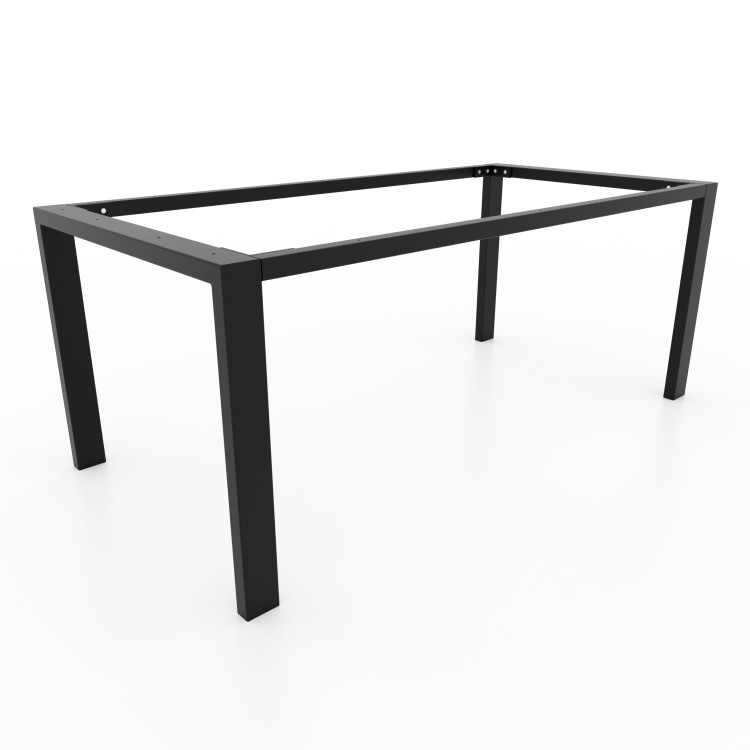 Pieds de Table Linéaires en U Inversé  avec 2 barre | UA2BP8040 | Taormina Design