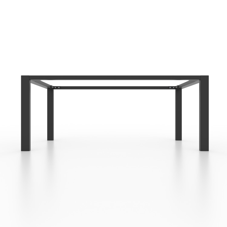 Metal table legs with double bar U shaped - UA2BP8040 | Taormina Design